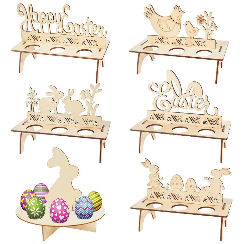 Wooden Easter Ornaments